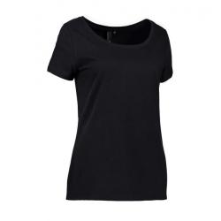 ARBEITS-T-SHIRT DAMEN | CORE O-Neck Tee 541 von ID / Farbe: schwarz / 60% BAUMWOLLE 40% POLYESTER - | MEIN-KASACK.de | k