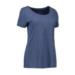 ARBEITS-T-SHIRT DAMEN | CORE O-Neck Tee 541 von ID / Farbe: blau / 60% BAUMWOLLE 40% POLYESTER - | MEIN-KASACK.de | kasa