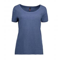 ARBEITS-T-SHIRT DAMEN | CORE O-Neck Tee 541 von ID / Farbe: blau / 60% BAUMWOLLE 40% POLYESTER - | MEIN-KASACK.de | kasa