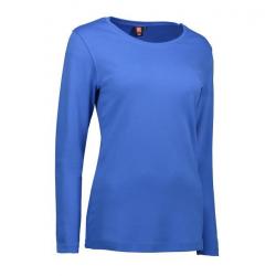 ARBEITS-T-SHIRT DAMEN | Interlock 509 von ID / Farbe: azur / 100% BAUMWOLLE - | MEIN-KASACK.de | kasack | kasacks | kass