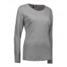 ARBEITS-T-SHIRT DAMEN | Interlock 509 von ID / Farbe: grau / 100% BAUMWOLLE - | MEIN-KASACK.de | kasack | kasacks | kass