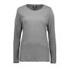 ARBEITS-T-SHIRT DAMEN | Interlock 509 von ID / Farbe: grau / 100% BAUMWOLLE - | MEIN-KASACK.de | kasack | kasacks | kass