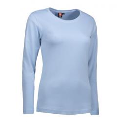 ARBEITS-T-SHIRT DAMEN | Interlock 509 von ID / Farbe: hellblau / 100% BAUMWOLLE - | MEIN-KASACK.de | kasack | kasacks | 