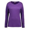 ARBEITS-T-SHIRT DAMEN | Interlock 509 von ID / Farbe: lila / 100% BAUMWOLLE - | MEIN-KASACK.de | kasack | kasacks | kass