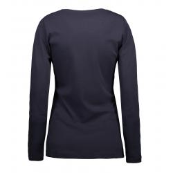 ARBEITS-T-SHIRT DAMEN | Interlock 509 von ID / Farbe: navy / 100% BAUMWOLLE - | MEIN-KASACK.de | kasack | kasacks | kass