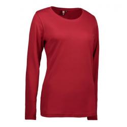 ARBEITS-T-SHIRT DAMEN | Interlock 509 von ID / Farbe: rot / 100% BAUMWOLLE - | MEIN-KASACK.de | kasack | kasacks | kassa