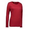 ARBEITS-T-SHIRT DAMEN | Interlock 509 von ID / Farbe: rot / 100% BAUMWOLLE - | MEIN-KASACK.de | kasack | kasacks | kassa