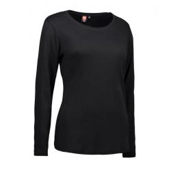 ARBEITS-T-SHIRT DAMEN | Interlock 509 von ID / Farbe: schwarz / 100% BAUMWOLLE - | MEIN-KASACK.de | kasack | kasacks | k