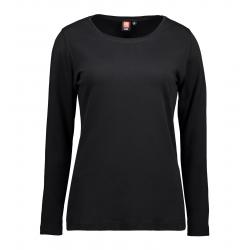 ARBEITS-T-SHIRT DAMEN | Interlock 509 von ID / Farbe: schwarz / 100% BAUMWOLLE - | MEIN-KASACK.de | kasack | kasacks | k