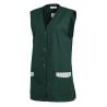 Damen -  Kasack ohne Arm 515 von LEIBER / Farbe: bottle green / 65 % Polyester 35 % Baumwolle - | MEIN-KASACK.de | kasac