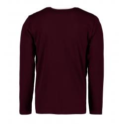 ARBEITS-T-SHIRT HERREN| Interlock 518 von ID / Farbe: bordeaux / 100% BAUMWOLLE - | MEIN-KASACK.de | kasack | kasacks | 