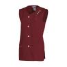 Damen -  Kasack ohne Arm 472 von LEIBER / Farbe: bordeaux / 65 % Polyester 35 % Baumwolle - | MEIN-KASACK.de | kasack | 