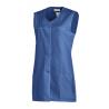 Damen -  Kasack ohne Arm 553 von LEIBER / Farbe: blau / 65 % Polyester 35 % Baumwolle - | MEIN-KASACK.de | kasack | kasa